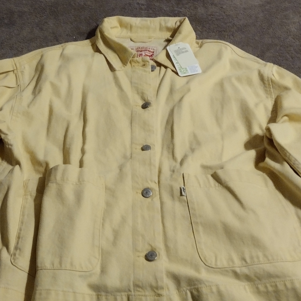 Retro yellow Levy's jacket